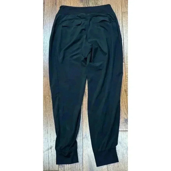 ATHLETA Black BROOKLYN LEGACY Mid Rise Jogger Pants  Size 2 Performance - Picture 6 of 8